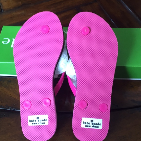 New w/Defect Kate Spade Nova Cabaret Flip Flops - Picture 6 of 13